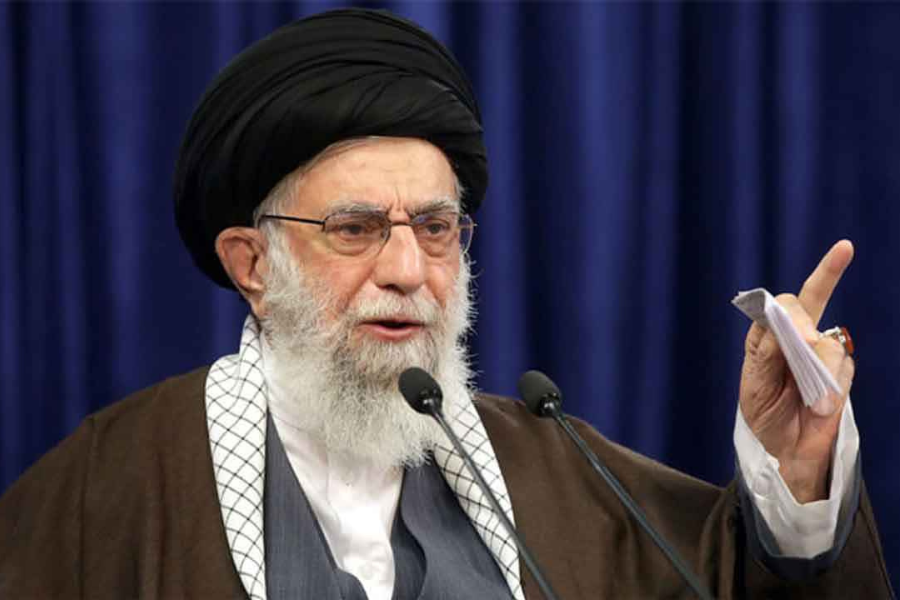 শেষ ভাষণে যা বলেছিলেন খামেনি