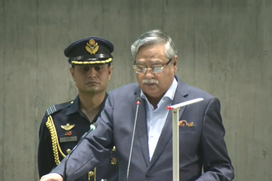 গণঅভ্যুত্থানে ফ্যাসিবাদ সরকারের পতন ঘটেছে: সংসদে রাষ্ট্রপতি