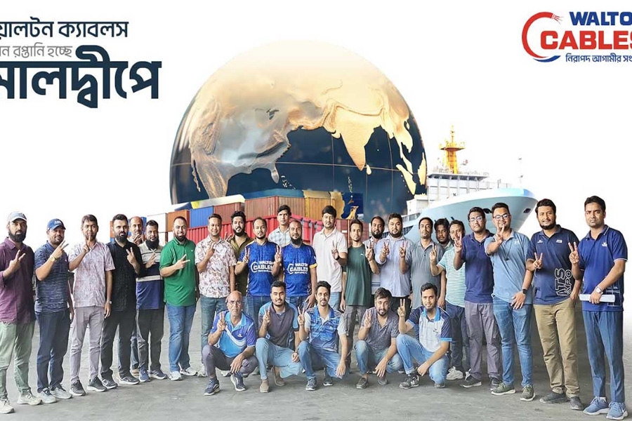 মালদ্বীপের বাজারে প্রবেশ করল ওয়ালটন ক্যাবলস