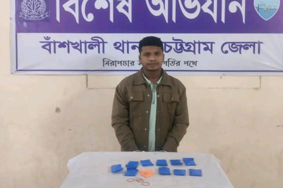 পুলিশের অভিযানে ২ হাজার পিস ইয়াবা ট্যাবলেটসহ গ্রেপ্তার ১