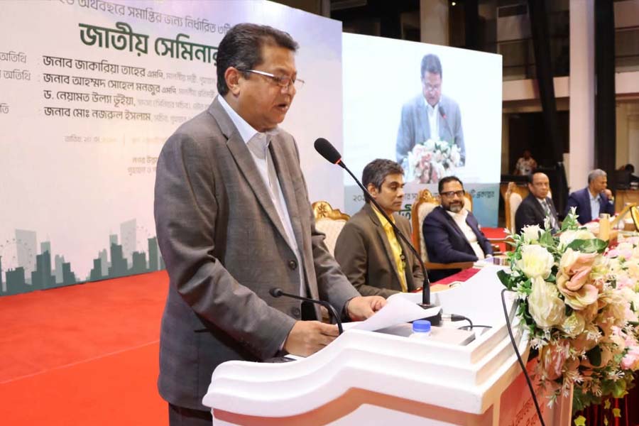 পরিকল্পিত নগর উন্নয়নে সমন্বিত পরিকল্পনার বিকল্প নেই: গৃহায়ন ও গণপূর্ত মন্ত্রী