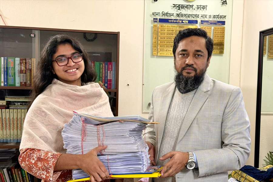 মনোনয়নপত্র জমা দিলেও শঙ্কায় তাসনিম জারা