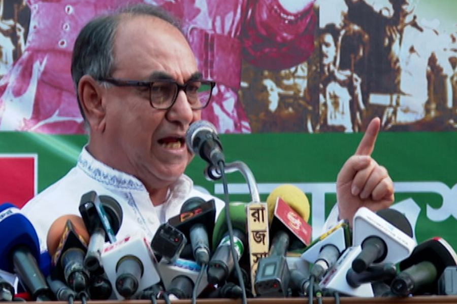 বিএনপির ষড়যন্ত্র করার ইতিহাস নেই : মির্জা আব্বাস