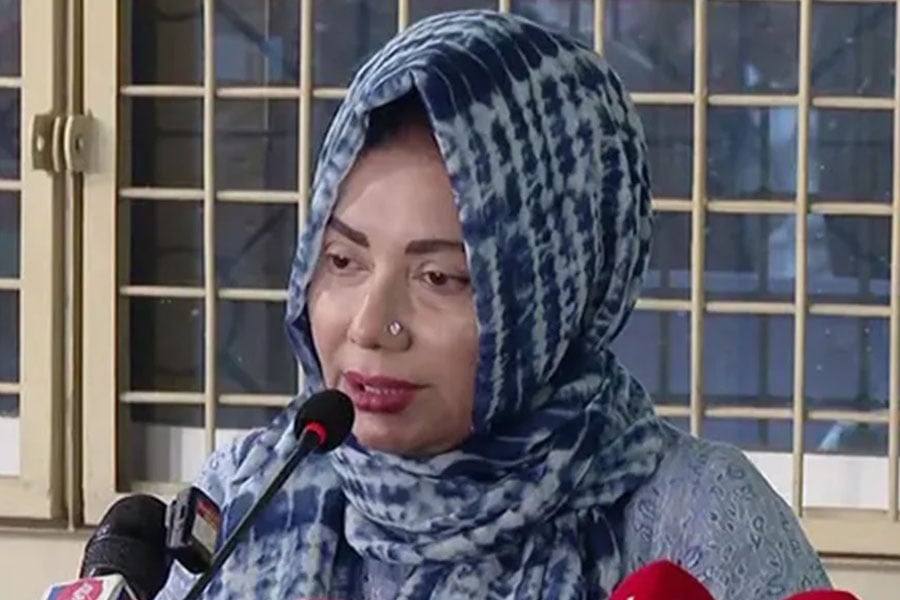 জাতীয় মহিলা সংস্থার চেয়ারম্যান আফরোজা আব্বাস