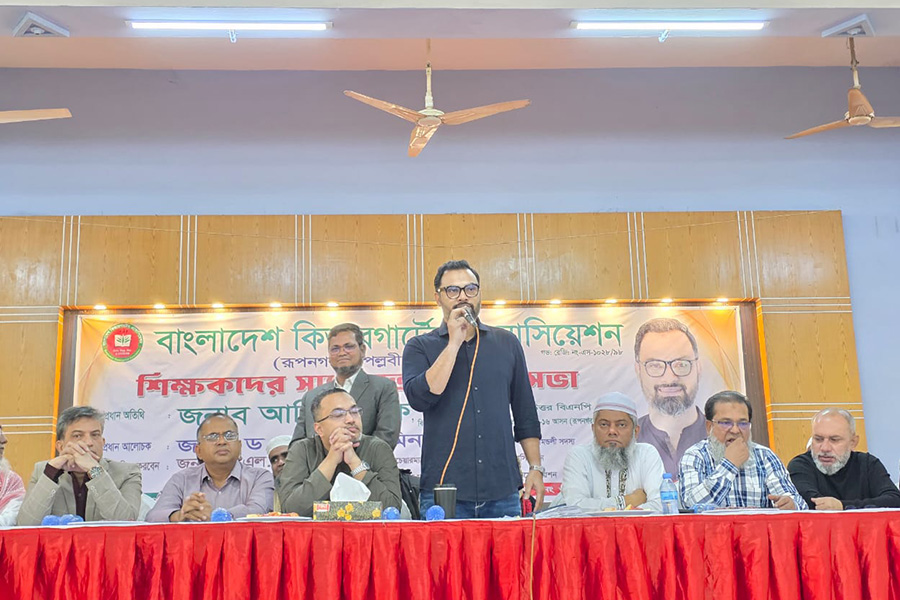 কিন্ডারগার্টেনের জন্য সরকারি নীতিমালার আশ্বাস আমিনুল হকের