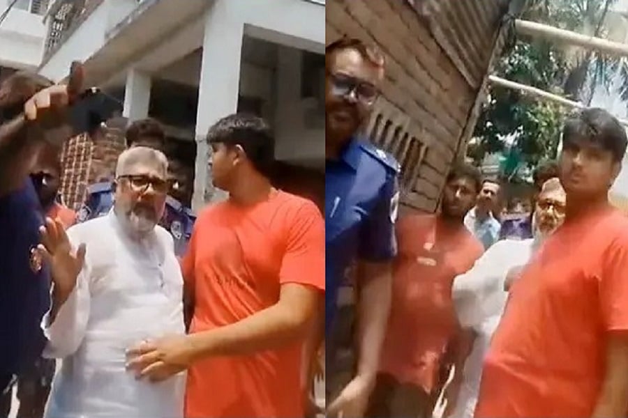 আ. লীগ নেতাকে পুলিশের কাছ থেকে ছিনিয়ে নিলেন কর্মীরা