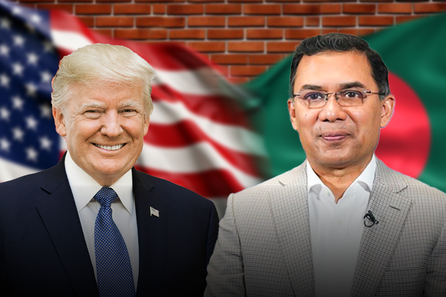 তারেক রহমান-ডোনাল্ড ট্রাম্প