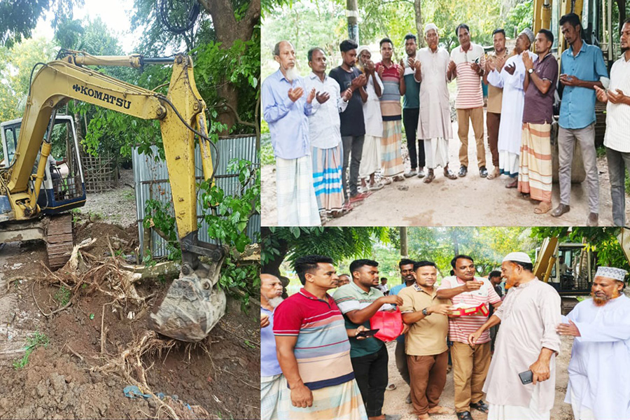 বাঁশখালীতে ১৩ কোটি ২৩ লাখ টাকা ব্যয়ে সড়ক ও ড্রেন নির্মাণ কাজের উদ্বোধন