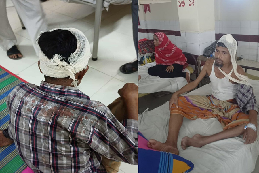 রাস্তা নিয়ে সংঘর্ষ, আহত চাচা-ভাতিজা হাসপাতালে