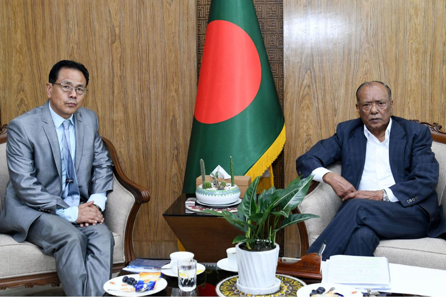 পরিবেশ মন্ত্রীর সঙ্গে সাউথ এশিয়া কো-অপারেটিভ এনভায়রনমেন্ট প্রোগ্রামের মহাপরিচালকের সাক্ষাৎ