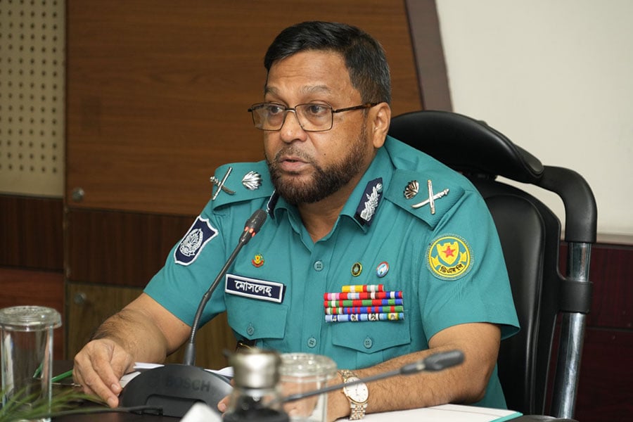 ডিএমপির কমিশনার মোসলেহ্ উদ্দিন আহমদ