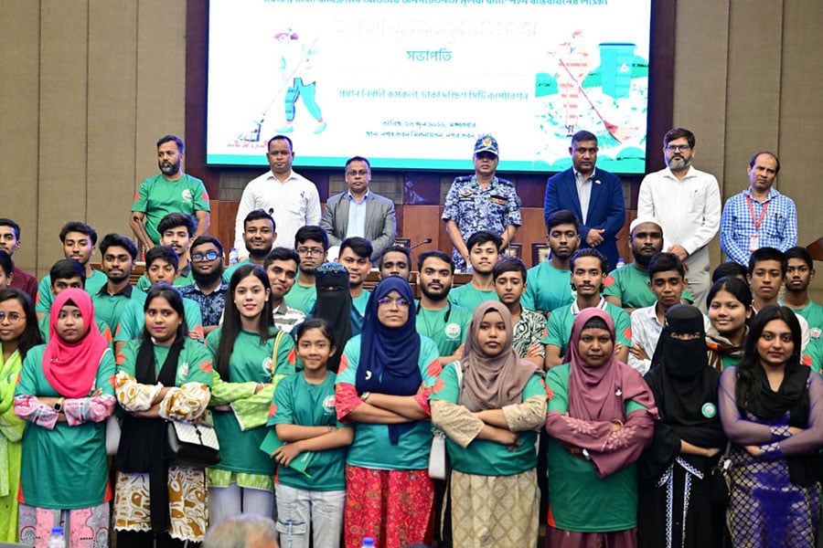 ডিএসসিসি-বিডি ক্লিন-রেড ক্রিসেন্টের বর্জ্য সচেতনতা কার্যক্রম শুরু