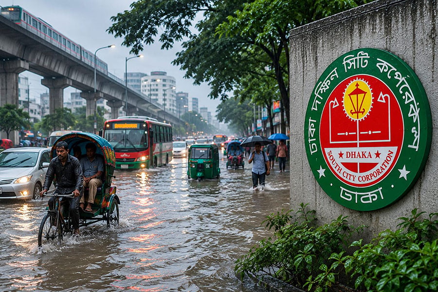 রাজধানীর জলাবদ্ধতা