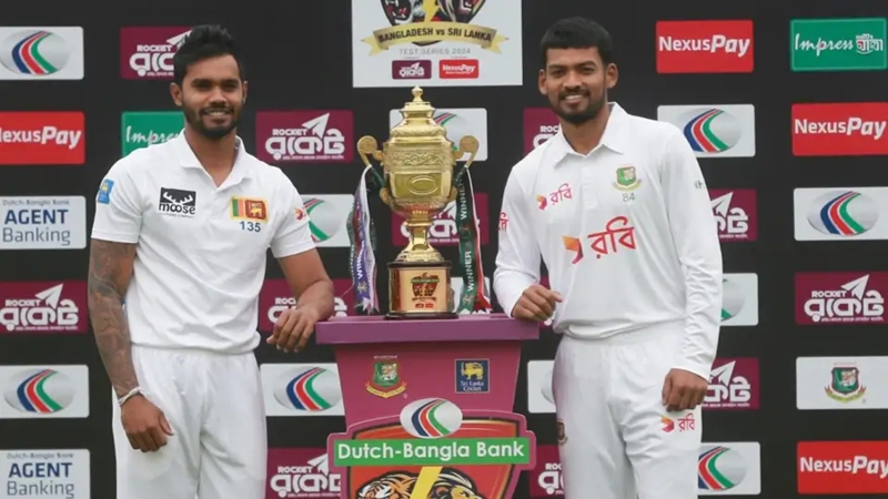 কলম্বো টেস্ট: টস জিতে ব্যাটিংয়ে বাংলাদেশ