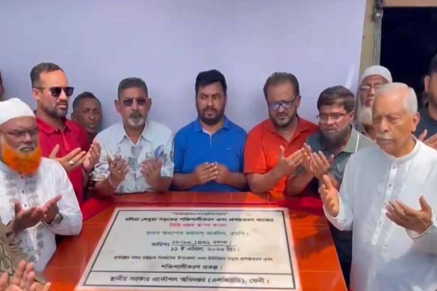 দীর্ঘদিনের দাবি পূরণ, উদ্বোধন হলো ধলিয়া-লেমুয়া সড়ক