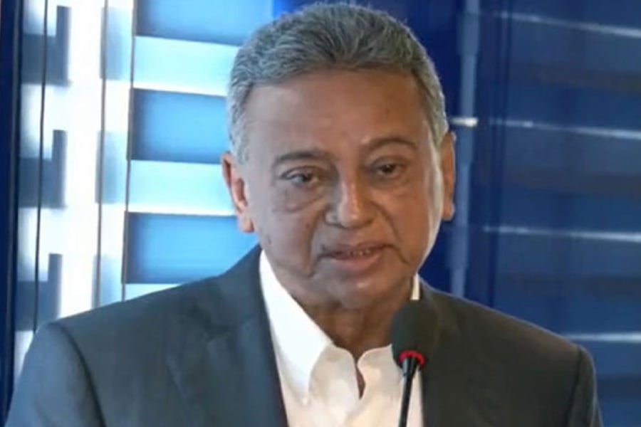 অর্থ ও পরিকল্পনামন্ত্রী আমির খসরু মাহমুদ চৌধুরী। ছবি: ভিওডি বাংলা