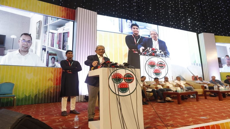 ফেব্রুয়ারির নির্বাচন নিশ্চিত করেছেন তারেক রহমান: ফখরুল