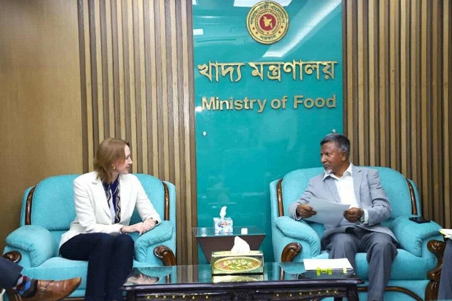 খাদ্য প্রতিমন্ত্রীর সঙ্গে অস্ট্রেলিয়ার হাইকমিশনারের সাক্ষাৎ
