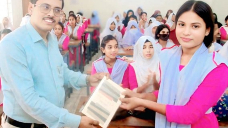 স্বাধীনতার রজতজয়ন্তী উচ্চ বিদ্যালয়ে বাল্য বিয়ে বিরোধী অনুষ্ঠান