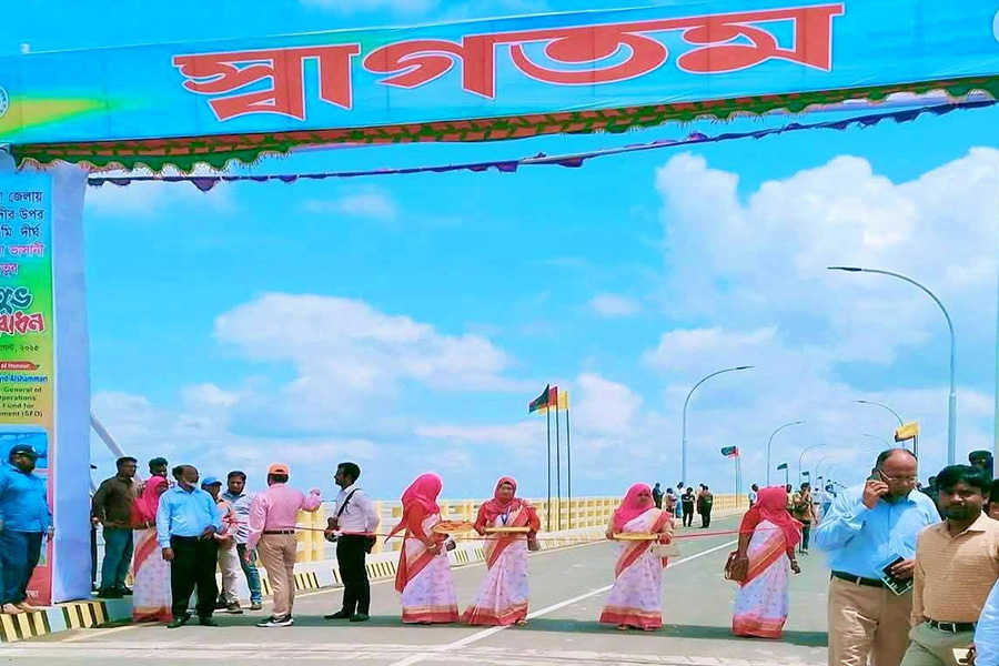 তিস্তায় ভাসানী সেতুর স্বপ্নযাত্রা শুরু