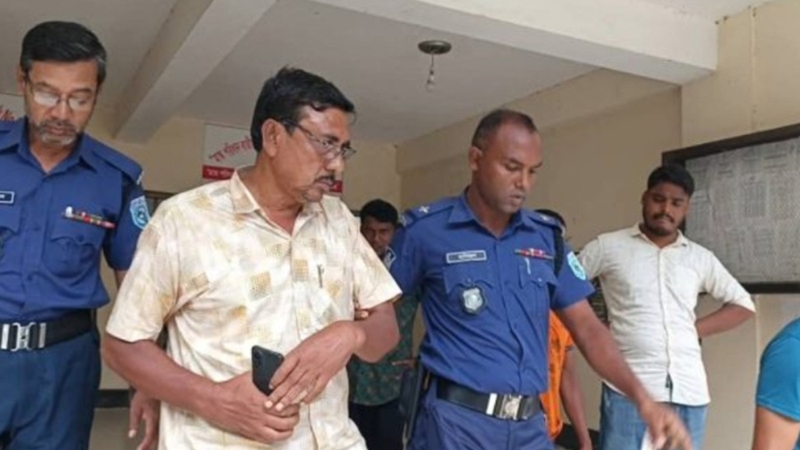 সাঘাটায় আইনশৃঙ্খলা কমিটির সভা থেকে ইউপি চেয়ারম্যান আটক