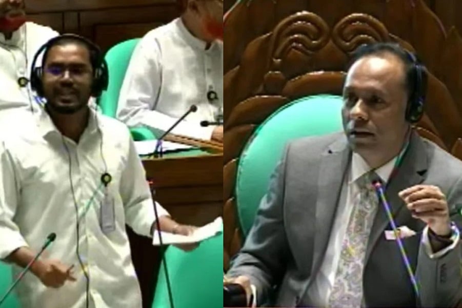 হান্নান মাসউদ দয়া করে বসুন, এটা শাহবাগ নয়: ডেপুটি স্পিকার