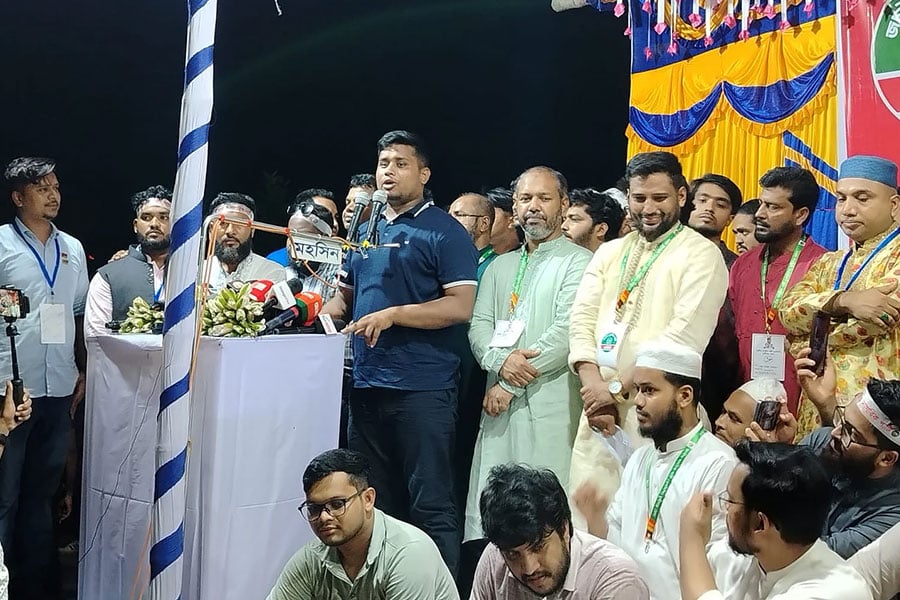 এনসিপির পথসভায় হাসনাত আবদুল্লাহ