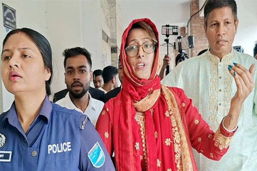 সন্ত্রাসবিরোধী মামলায় মডেল মিষ্টি রিমান্ডে