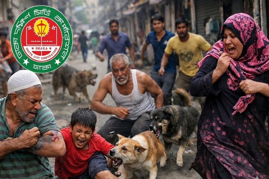 যাত্রাবাড়ীতে হিংস্র কুকুরের আতঙ্ক—জননিরাপত্তায় চরম অবহেলার অভিযোগ