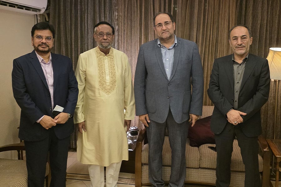 ইরানের রাষ্ট্রদূত ও এলডিপি প্রেসিডেন্টের সৌজন্য সাক্ষাৎ
