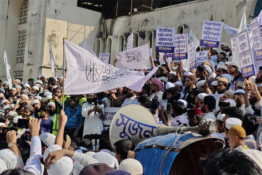 ইসকন নিষিদ্ধসহ ৬ দাবি ইন্তিফাদা বাংলাদেশের