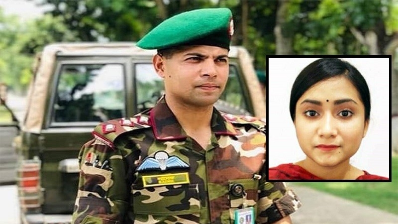 অভিযুক্ত মেজরের পর স্ত্রী জাফরিন আটক