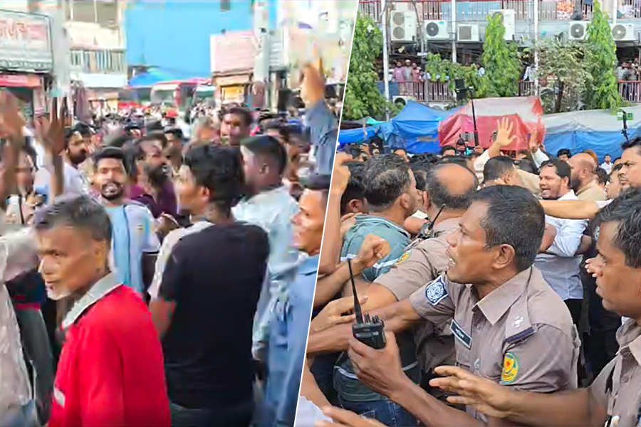 গুলিস্তানে বিএনপি-জামায়াত সংঘর্ষ
