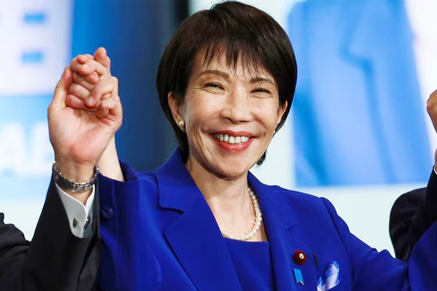 জাপানের প্রথম নারী প্রধানমন্ত্রী সানায়ে তাকাইচি