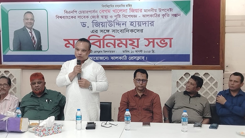 দল চাইলে আমি নির্বাচনের প্রস্তুত নিব : ড. জিয়াউদ্দিন হায়দার