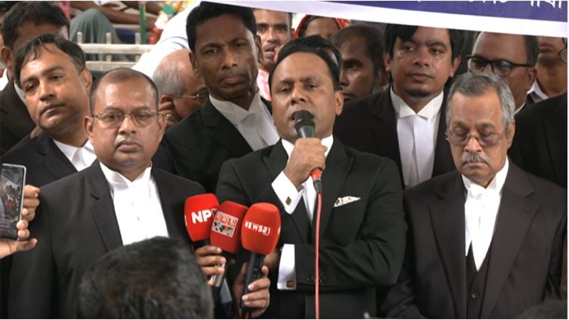 ‘বিচার বিভাগকে অস্থিতিশীল করতে খায়রুল হকের জামিন শুনানিতে হট্টগোল’