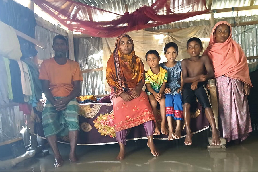 রাজারহাটে তিস্তার প্লাবনে পানিবন্দী ৩ হাজার পরিবার