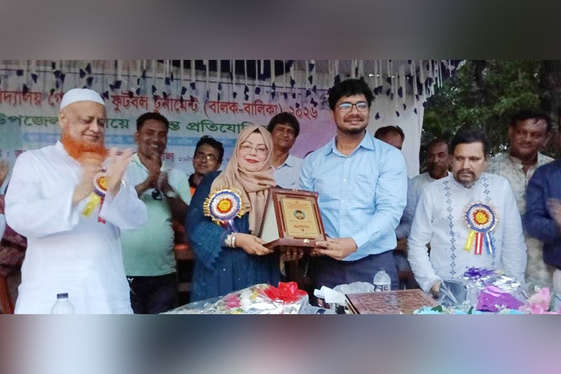 নাগরপুরে প্রাথমিক বিদ্যালয়ের চুড়ান্ত গোল্ডকাপ ফুটবল অনুষ্ঠিত