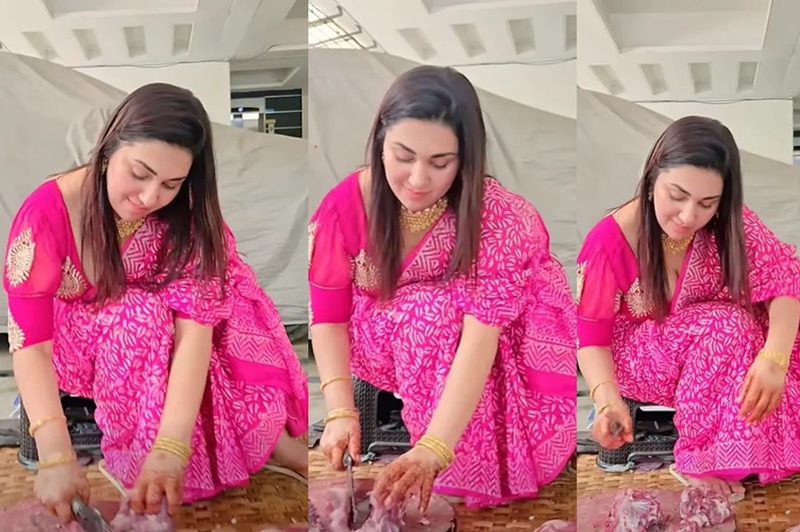 ঈদের সকালে অপু বিশ্বাসের ভিডিও ভাইরাল