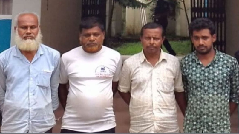 কলমাকান্দায় ২৮ বস্তা সরকারি চাল জব্দ, আটক ৪