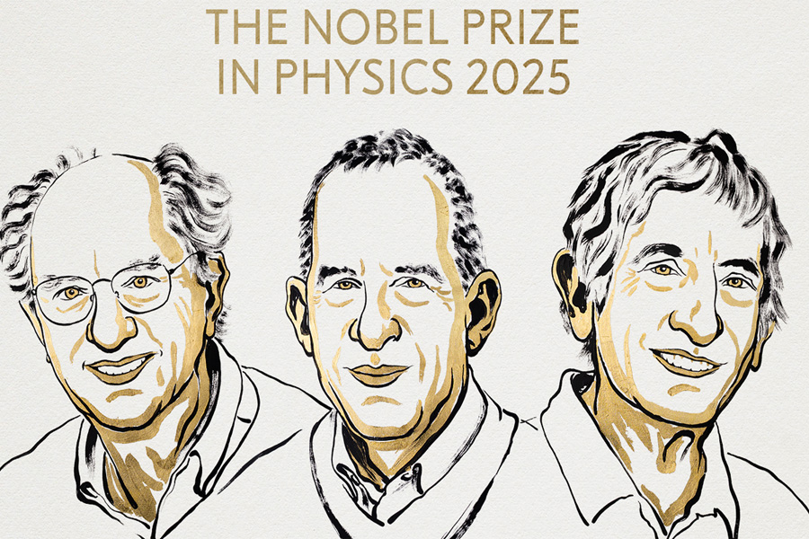 পদার্থে নোবেল পেলেন মার্কিন তিন বিজ্ঞানী