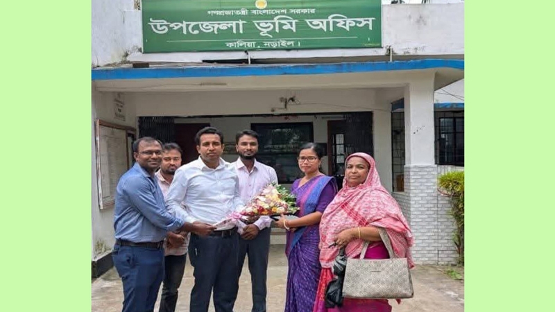 কালিয়ায় নতুন সহকারী কমিশনার এর যোগদান
