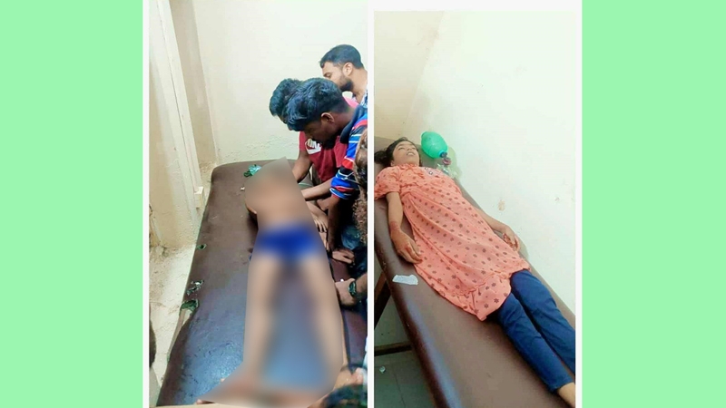 বড়াল নদীতে ডুবে প্রাণ গেল চাচাতো ভাই-বোনের