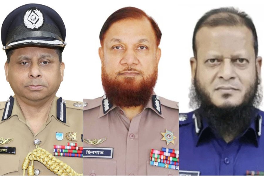 অবসরে গেলেন ৩ ঊর্ধ্বতন পুলিশ কর্মকর্তা