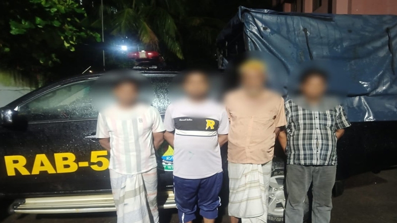 কাটাখালিতে আ.লীগ-যুবলীগের চার নেতাকর্মী গ্রেপ্তার