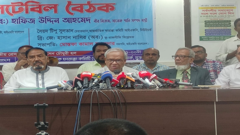 আমরা ভয়ংকর এক প্রাকৃতিক বিপর্যয়ের দিকে যাচ্ছি: রিজভী