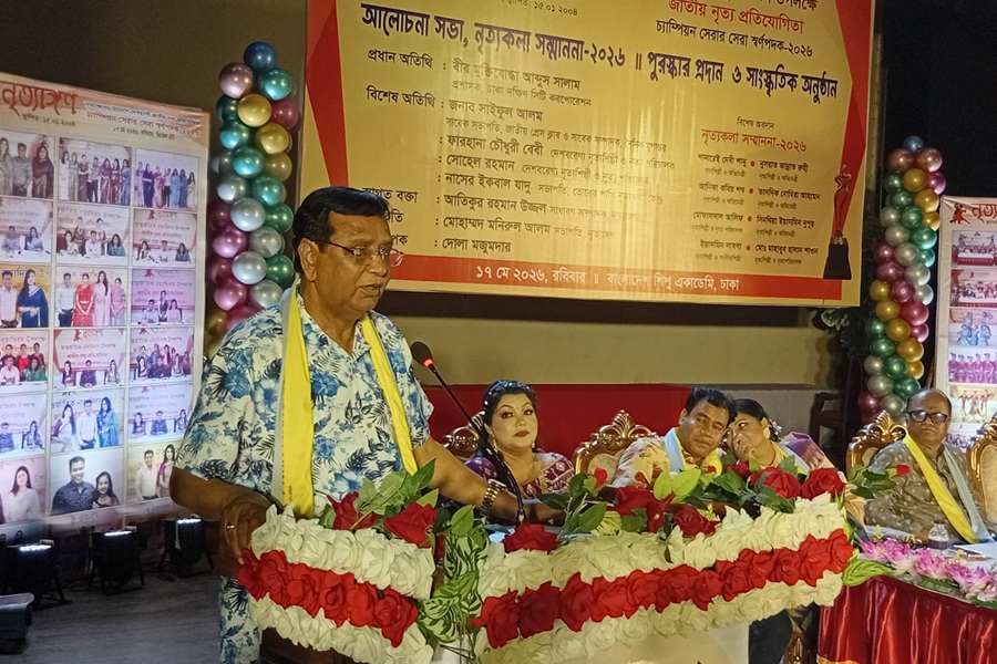 সমাজকে সুস্থ রাখতে নৃত্যকলা অত্যন্ত জরুরি: আবদুস সালাম