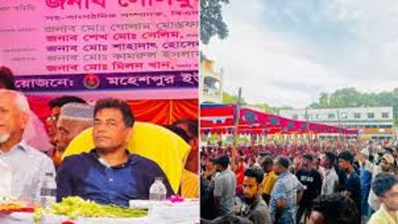 গোপালগঞ্জের বিএনপির সমাবেশে জনতার ঢল