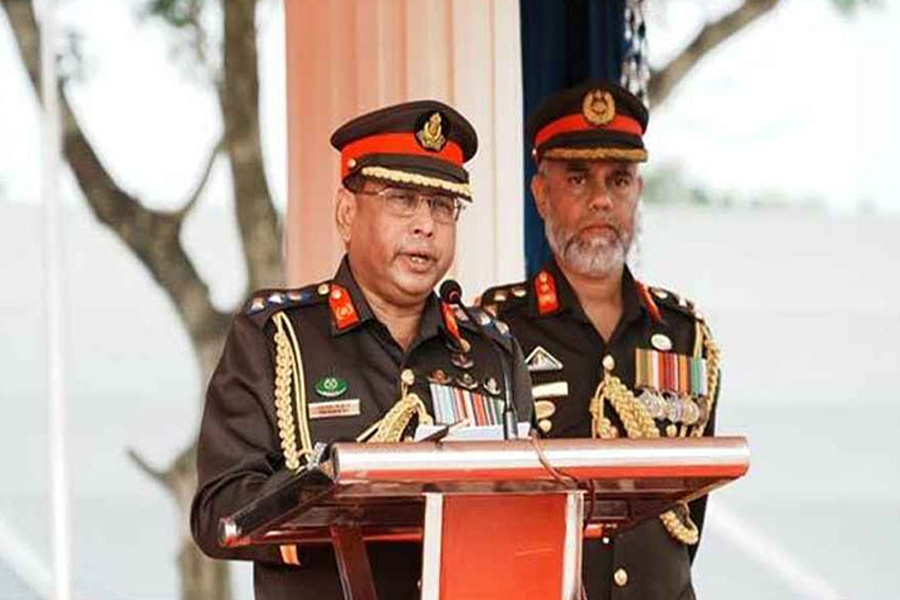 কোর অব ইঞ্জিনিয়ার্স দক্ষতার সঙ্গে কাজ করছে: সেনাপ্রধান