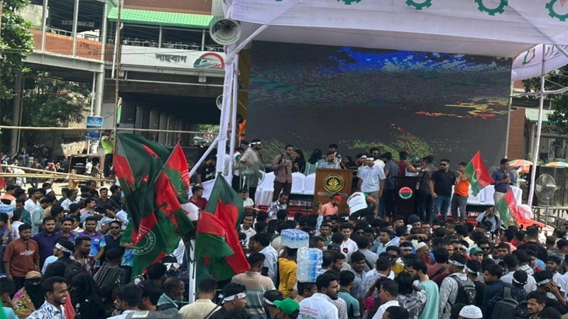 ছাত্রদলের সমাবেশে জড়ো হচ্ছেন নেতাকর্মীরা